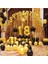 Doğum Günü Set Paketi Happy Bırthday Folyo Balon-20 Adet Siyah Metalik-20 Adet Altın-3 Yıldız Folyo 1