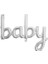 Baby Gümüş Folyo Balon 1