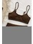Yüksek Bel Fitilli Kumaş Bikini Altı 3