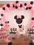 Minnie Mouse Balon Minnie Mouse Konsept Balon ve Şerit Zincir 1