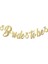 Kaligrafi Banner Gold Bride To Be Parti Süslemeleri 1