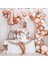 100 Adet Metalik Balon ve Balon Zinciri (Krom Gümüş, Rose Gold, Beyaz, Pembe) Konsept Parti Seti 1
