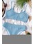 Yüksek Bel Fitilli Kumaş Tankini Bikini Üstü 2