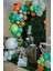 Safari Desenli Balon Zincir Set Safari Konsept Balon Zincir 1
