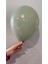 20 Adet Küf Yeşili Pastel Balon 1