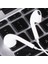 iPhone Uyumlu Lightning Girişli Süper Bass Mikrofonlu Kablolu Kulakiçi Kulaklık 4