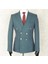 Yazlık Kruvaze -Yarım Astar- Metal Düğme Slimfit Drop 6 Ceket-Yeşil 1
