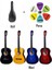 3M Music Klasik Gitar 3/4 ve 4/4 Boy Klasik Gitar Seti Junior Boy ve Tam Boy Gitar 1