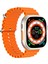 Seyu Watch Watch Ultra Wear Plus Turuncu Iphone ve Android Tüm Telefonlara Uyumlu W68+ Akıllı Saat 1