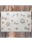 Vinil Kaymaz Tabanlı Keçe Baskılı Evcil Hayvan Pet Mama Paspası 45x75 2