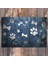 Vinil Kaymaz Tabanlı Keçe Baskılı Evcil Hayvan Pet Mama Paspası 45x100 2