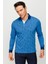 Erkek Polo Yaka Yelken Desenli Sweatshirt Saks 5