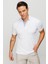 Erkek Polo Yaka T-Shirt Beyaz 1