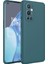 Oneplus 9 Pro Kılıf Mara Lansman Silikon Mat Soft Içi Süet Koyu Yeşil 1