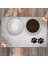 Vinil Kaymaz Tabanlı Keçe Baskılı Evcil Hayvan Pet Mama Paspası 45x100 1