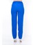 Kadın Beli Lastikli Aerobin Pantolon Saks 5