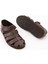 Erkek Derı Günlük Sandalet 537 449 Erk Sndlt Y21 4