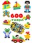 Tiktak Bloklar 600 Parça Eğitici ve Çıt Çıt Oyuncak Eğitici Tik Tak Bloklar LEGO Tiktak 1