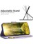 Samsung Galaxy A34 5g Baskılı Rhombus Desen Pu Deri Kılıf Folio Manyetik Cüzdan Stand Zipper Cep Telefon Kapağı Kayışla (Yurt Dışından) 2