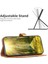 Samsung Galaxy A34 5g Pu Deri Stand Kart Yuvaları Kasa Stili 12 Çift Dikiş Çizgileri Renk Ekleme Flip Telefon Kapağı (Yurt Dışından) 2