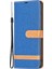Samsung Galaxy A34 5g Renkli Bir Ekleme Kot Ceza Doku Flip Folio Cover Pu Leathstand Cüzdan Telefon Kılıfı Kayış (Yurt Dışından) 5