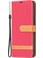 Samsung Galaxy A34 5g Renkli Bir Ekleme Kot Ceza Doku Flip Folio Cover Pu Leathstand Cüzdan Telefon Kılıfı Kayış (Yurt Dışından) 5