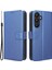 Samsung Galaxy A34 5g Kılıf, Shock Anti-Shock Manyetik Toka Elmas Doku Pu Deri Deri Anti-Çizgi Katlanabilir Stand Cüzdan Telefon Kılıfı (Yurt Dışından) 2