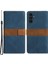 Samsung Galaxy A34 5g Manyetik Flip Telefon Kabuğu Izgara Ekleme Pu Deri Stand Cüzdan Telefon Kılıfı (Yurt Dışından) 2