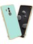 Huawei Mate 20 Lite Kılıf Kamera Korumalı Parlak Gold Altın Kenarlı Yumuşak Silikon Kapak Renkli 1
