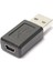 Mini USB Dişi USB Erkek 5 Pin USB Dişi USB Erkek Çevirici USB Erkek 5 Pin Mini USB Dişi Çevirici 1