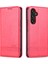Samsung Galaxy A34 5g Anti-Drop Cowhide Doku Telefon Kılıfı Stand Cüzdan Pu Deri Manyetik Otomatik Absorbed Koruyucu Folio Flip Telefon Kapağı (Yurt Dışından) 2
