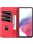 Samsung Galaxy A34 5g Anti-Drop Cowhide Doku Telefon Kılıfı Stand Cüzdan Pu Deri Manyetik Otomatik Absorbed Koruyucu Folio Flip Telefon Kapağı (Yurt Dışından) 5