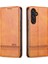 Samsung Galaxy A34 5g Anti-Drop Cowhide Doku Telefon Kılıfı Stand Cüzdan Pu Deri Manyetik Otomatik Absorbed Koruyucu Folio Flip Telefon Kapağı (Yurt Dışından) 2