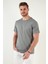 Pamuklu Slim Fit Bisiklet Yaka T Shirt Erkek T Shirt 59020001 7