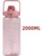 2000ML Taşınabilir Su Matarası - Pembe (Yurt Dışından) 5