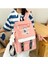 Yeni Kız Japon Basit Okul Çantası Kolej Tarzı Beş Parçalı Set Büyük Kapasiteli Okul Sırt Çantası Kore Versiyonu (Yurt Dışından) 3