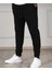 Bf Plus Siyah Renk Erkek Slim Fit Jogger Alt Eşofman JGR12 3