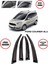 Ford Courier Cam Rüzgarlığı 4lü Takım 2