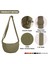 Laıbmfc Naylon Crossbody Sling Çantası - Zeytin Yeşili (Yurt Dışından) 3