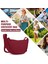 Laıbmfc Naylon Crossbody Sling Çantası - Şarap Kırmızısı (Yurt Dışından) 5