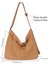 Laıbmfc Unisex Tuval Hobo Omuz Çantası - Kahverengi (Yurt Dışından) 2