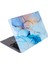 Macbook Air Kılıf 13.6 inç M2-M3, Marble14NL (TouchID'li Air M2-M3 13.6") A2681 A3113 ile Uyumlu 1