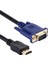 HDMI Erkek - VGA Erkek 15PIN Video Kablosu (Yurt Dışından) 5