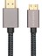 Yuekeda HDMI 2.0 Erkek - Mini HDMI Erkek Naylon Örgülü Kablo (Yurt Dışından) 1