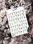 Floral Chamomile Mix Tırnak Dövmesi Tırnak Tattoo Nail Art Tırnak Sticker 1