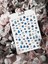Mavi Nazar Boncuğu Tırnak Dövmesi Tırnak Tattoo Nail Art Tırnak Sticker 1
