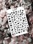Bougie Black Tırnak Dövmesi Tırnak Tattoo Nail Art Tırnak Sticker 1
