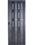 Akordiyon Kapı 72x220 cm Camlı Karaağaç 12Mm Katlanır Akordeon PVC 1