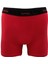 0400 Erkek Elastan Spor Boxer Kırmızı 1
