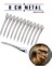 72 Adet Saç Klipsi Metal Toka Absolute Design 718288 1